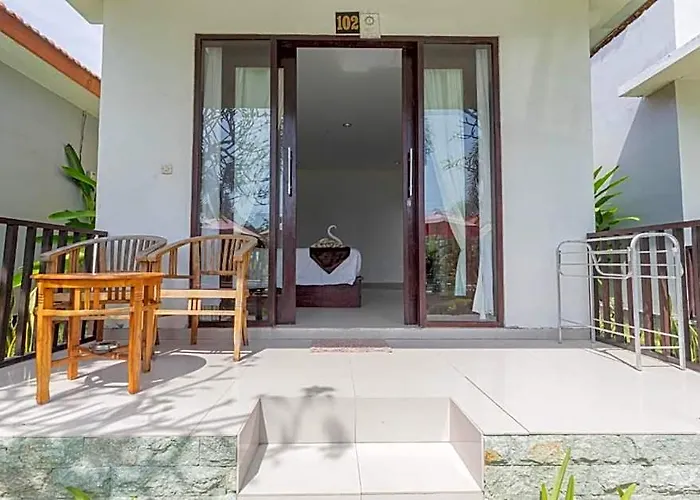 Residence Comfy Twin With Garden View Near